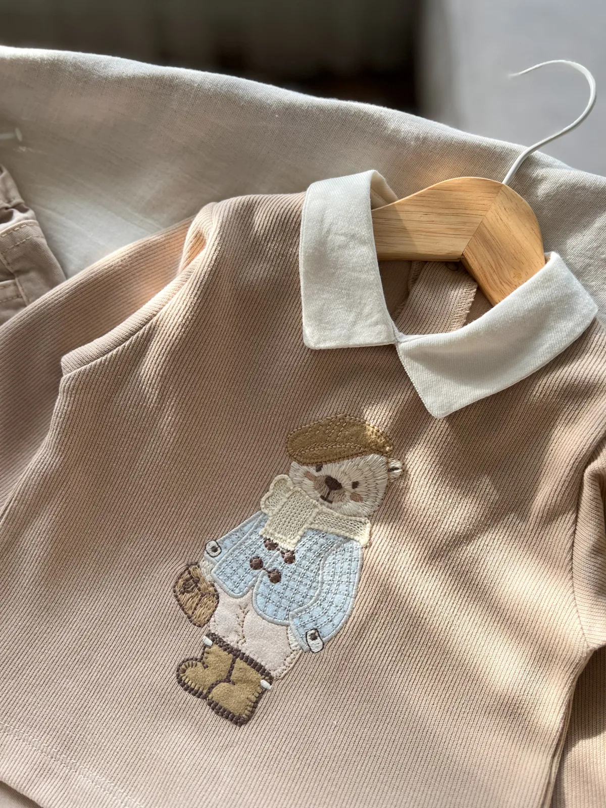 سيت اولاد انيق دب تطريز 🧸