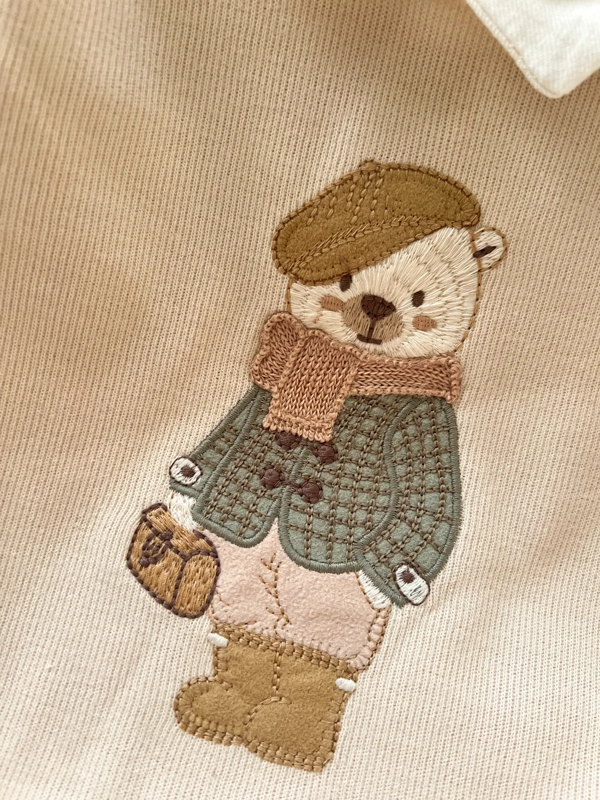سيت اولاد انيق دب تطريز 🧸